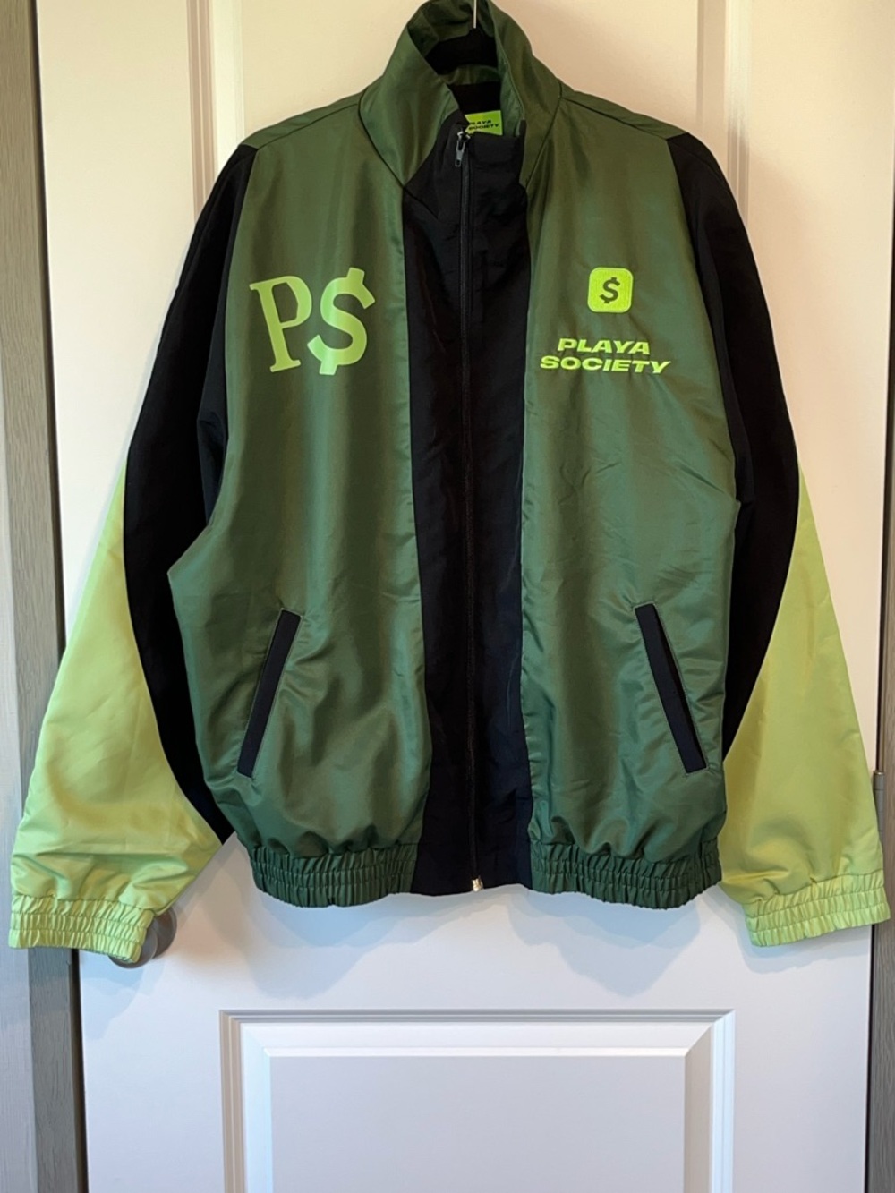 Playa Society Varsity Jacket WNBA Cash App Pay Some Respect To Women’s Sports